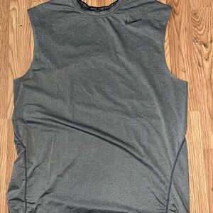 Nike Men's Dark Gray Tank Top